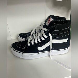 Vans off the wall Black and White High-Top Sneakers